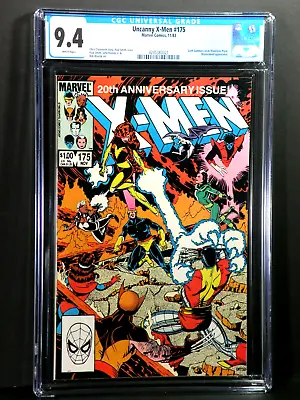 Buy Uncanny X-Men #175 CGC 9.4 Scott Summers Weds Madelyne Pryor 1983 • 43.50£