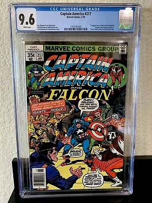 Buy Captain America 217 Cgc 9.6 White Pages • 227.86£
