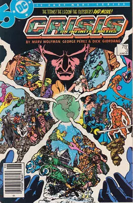 Buy Crisis On Infinite Earths #3 (Newsstand) FN; DC | George Perez - We Combine Ship • 5.58£