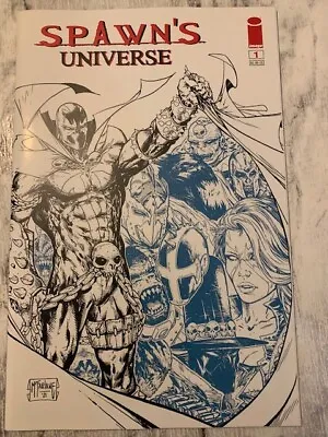 Buy Spawn's Universe 1 B/W Variant - Image Comics 2021 Hot 2nd Print NM Rare • 3.99£
