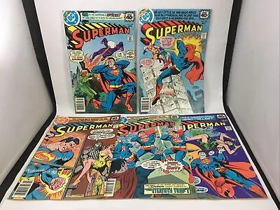 Buy Superman # 331 - 335 DC Comics 5 Issue Lot Bronze Age Bizarro 1979 Man Of Steel • 31.61£