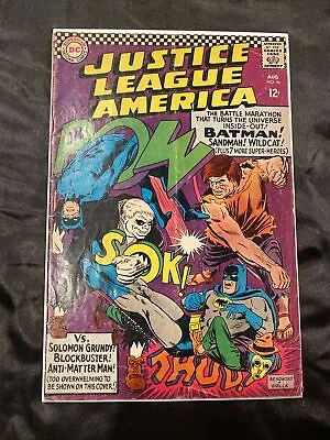 Buy Justice League Of America #46 1st Silver Age Sandman! Solomon Grundy! VG 4.0 DC • 11.85£