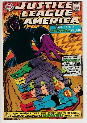 Buy Justice League Of America #59 • 1967 Vintage DC 12¢ • Batman Flash Wonder Woman • 4.90£