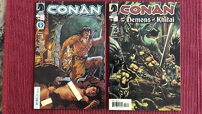 Buy Conan #24 Rare Nude Variant + Recalled Demons Of Khitai #3 NM Dark Horse 2006 • 236.73£