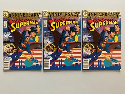 Buy Superman #400 3x Copies Mid Grade Copper Age Dc Comic • 15.80£