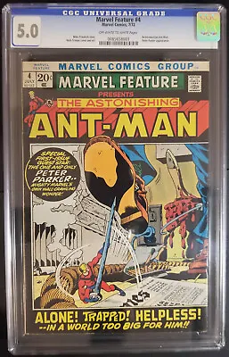 Buy Marvel Feature #4 CGC 5.0 The Astonishing Ant-Man • 71.70£