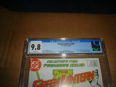 Buy Green Lantern #201 Cgc 9.8 First App. Kilowog Green Lantern Corps. Movie Tv • 399.76£