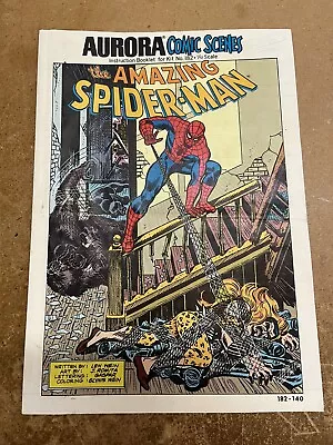 Buy AMAZING SPIDER-MAN - INSTRUCTION BOOKLET FOR KIT NO. 182 Aurora Comic Scenes VG • 8.04£