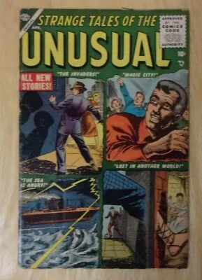 Buy Strange Tales Of The Unusual #3 1956 Solid Vg,5 Great Stories,sale,williamson • 90.84£