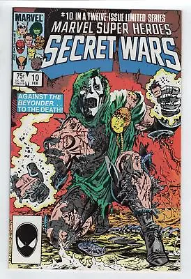 Buy 1985 Marvel Super Heroes Secret Wars #10 Beyonder Doctor Doom Cover Direct Rare • 39.82£