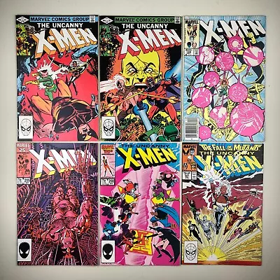 Buy Uncanny X-Men #158, 161, 188, 205, 208, 227 (1982-1988) 1st Adversary • 48.26£