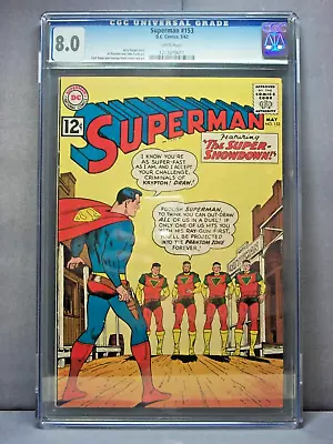 Buy Superman (dc 1962)  #153   Curt Swan Cover • 127.52£