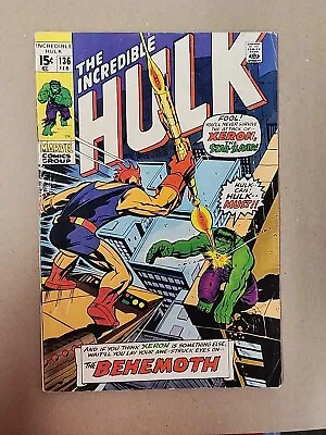 Buy Incredible Hulk (1968 Series) #136 In Very Good + Condition. Marvel Comics. J6 • 12.78£