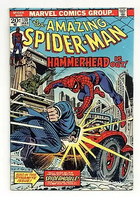 Buy Amazing Spider-Man #130 VG/FN 5.0 1974 1st App. Spider-Mobile • 32.82£