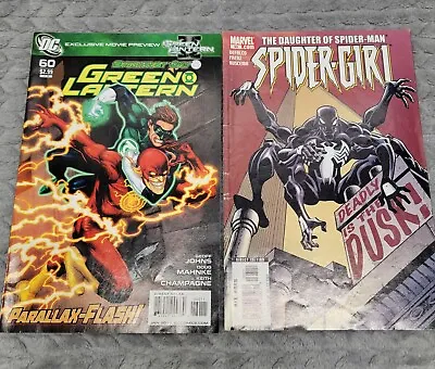 Buy Spider-Girl #93 2006 & Green Lantern Parallax-Flash #60 • 2.24£