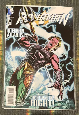 Buy Aquaman #41 New 52 DC Comics 2015 Sent In A Cardboard Mailer • 3.99£