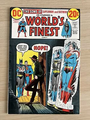 Buy Worlds Finest 216 - DC Comics - Sons Of Superman And Batman • 3£