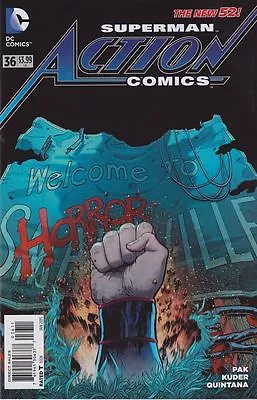 Buy Action Comics #36 (NM)`15 Pak/ Kuder • 2.99£