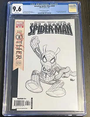 Buy Amazing Spider-Man #528 CGC 9.6 NM  Mike WieringoSketch Cover Retailer Incentive • 159.90£