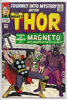 Buy Journey Into Mystery #109 SILVER AGE MARVEL COMIC BOOK Magneto 1st X-o Thor Loki • 238.30£