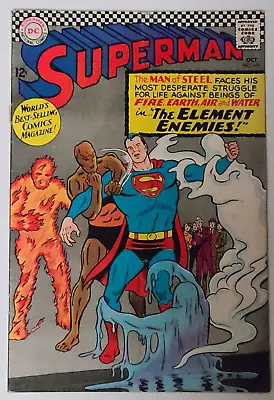 Buy Superman #190 (1966) Silver Age Est~vg/f(5.0) Superman In  The Element Enemies!  • 17.99£