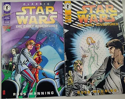 Buy Classic Star Wars The Early Adventures #1 & 6 Dark Horse 1994/95 Comics VF/NM • 9.46£