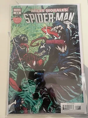 Buy Miles Morales: Spider-Man #13 Petrovich Venom Island Variant 1st Billie NM! • 70£