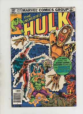 Buy Incredible Hulk #259 - Soviet Super-Soldiers! - (Grade 7.0) 1981 • 7.76£