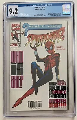 Buy (1998) What If…? #105 1st Appearance May Parker Spidergirl! CGC 9.2 WP! • 318.65£