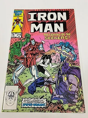 Buy  Iron Man#214 (1987) Near Mint  • 11.99£