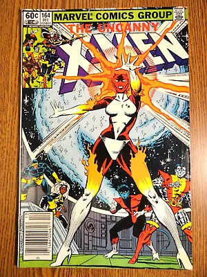 Buy Uncanny X-men #164 Claremont Newsstand Key 1st Binary Carol Danvers Marvel MCU • 25.29£
