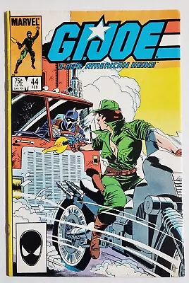 Buy G.I. Joe A Real American Hero #44 First Print 6 1st Apps Marvel Comics 1986 Key • 6.39£