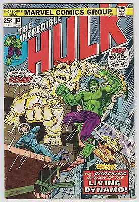 Buy L4491: Incredible Hulk #183, Vol 1, F/F+ Condition • 15.76£