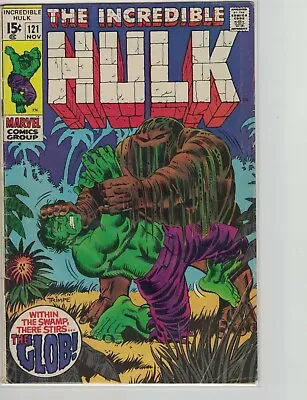 Buy Incredible Hulk #121 1969 4.5+ • 17.74£