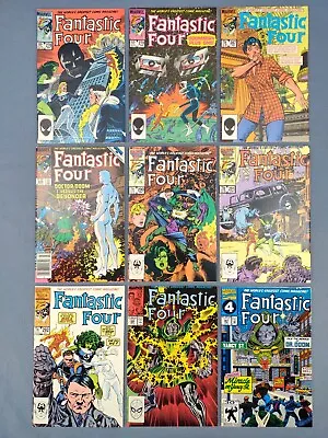 Buy Fantastic Four, Lot Of 9, Issue 278, 279, 287, 288, 290, 291, 292, 330, 361 • 25.97£