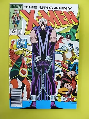 Buy Uncanny X-Men #200 - Trial Of Magneto - Newsstand - VF/NM - Marvel • 24.13£
