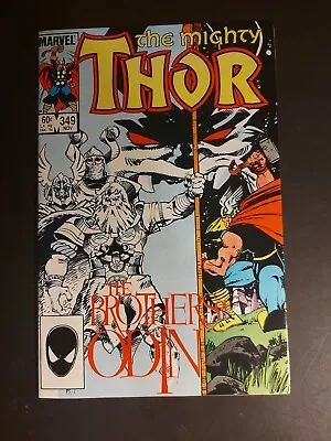 Buy THOR #349 Origin Of Odin NM Thor Love & Thunder 1984 • 6.39£