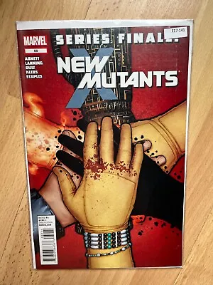 Buy New Mutants 50 Series Finale Marvel Comics High Grade Comic Book E17-141 • 7.88£