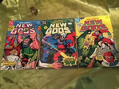 Buy DC Comics - JACK KIRBY'S NEW GODS #4 #5 And #6 - Sep/Oct/Nov 1984 NEAR MINT • 18.49£
