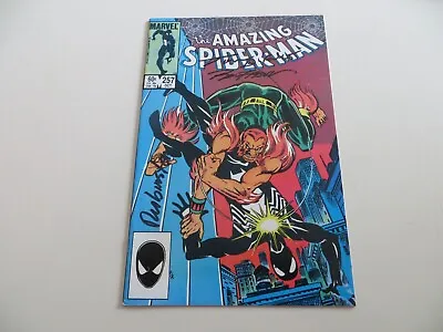 Buy 1984 Amazing Spider-man #257 Signed 3x Tom Defalco,ron Frenz, Joe Rubinstein Poa • 80.05£