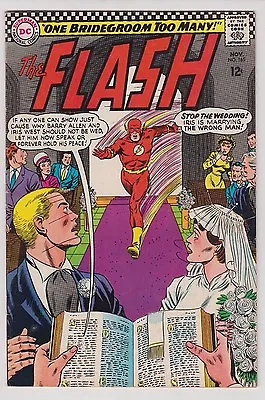 Buy Flash #165 Dc 1966 Fn/fn+ Condition Flash Wedding Prof Zoom App • 40.21£