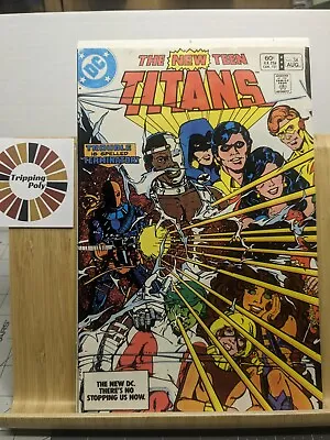 Buy THE NEW TEEN TITANS #34 (1983) Wolfman Perez 1st Full Cover Deathstroke  • 7.89£