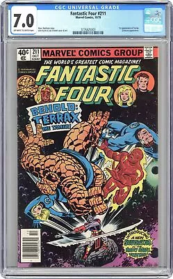 Buy Fantastic Four #211N CGC 7.0 1979 3776825003 • 74.36£