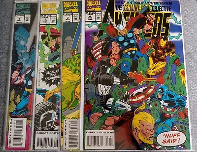 Buy The Avengers The Terminatrix Objective  #1-4  Set Marvel Comics 1993 • 9.99£