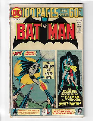 Buy Batman #261 G/VG Bronze Age DC Comics • 15.89£