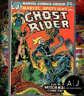 Buy Marvel Spotlight #8 VF 8.0 1973 Marvel 4th App Ghost Rider Mike Ploog • 58.25£