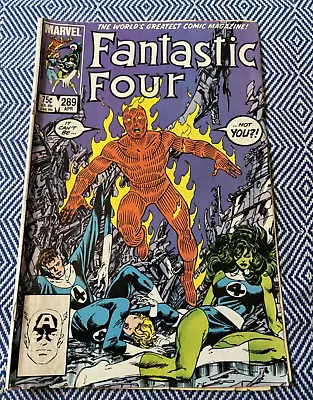 Buy Fantastic Four #289, 1986, Marvel Comic • 4.50£