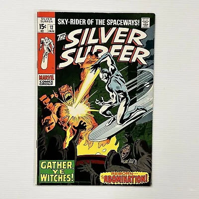 Buy The Silver Surfer #12 1969 FN/VF Cent Copy • 96£