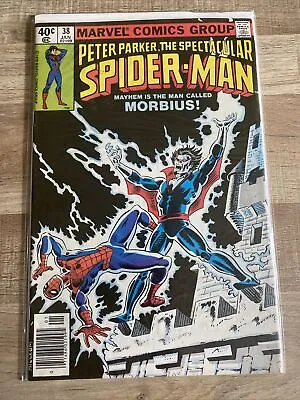 Buy Peter Parker, Spectacular Spider-man #38 (1979) Morbius Cured • 78.09£