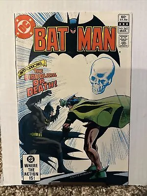 Buy Batman # 345 - (nm+) -1st App Diabolical Dr. Death- Dark Knight Detective-robin • 36.96£